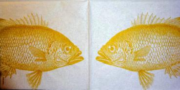 012 Fish - 3-ply (gold) - ppd - Paula Scaletta